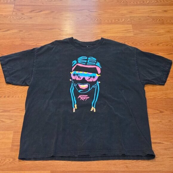 Riff Raff Jody High Roller Rap T-Shirt Neon Icon Hip Hop Tour Merch XL Vintage - Picture 1 of 8